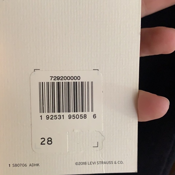 Levi’s mike high super skinny moto zip jeans - Picture 6 of 6